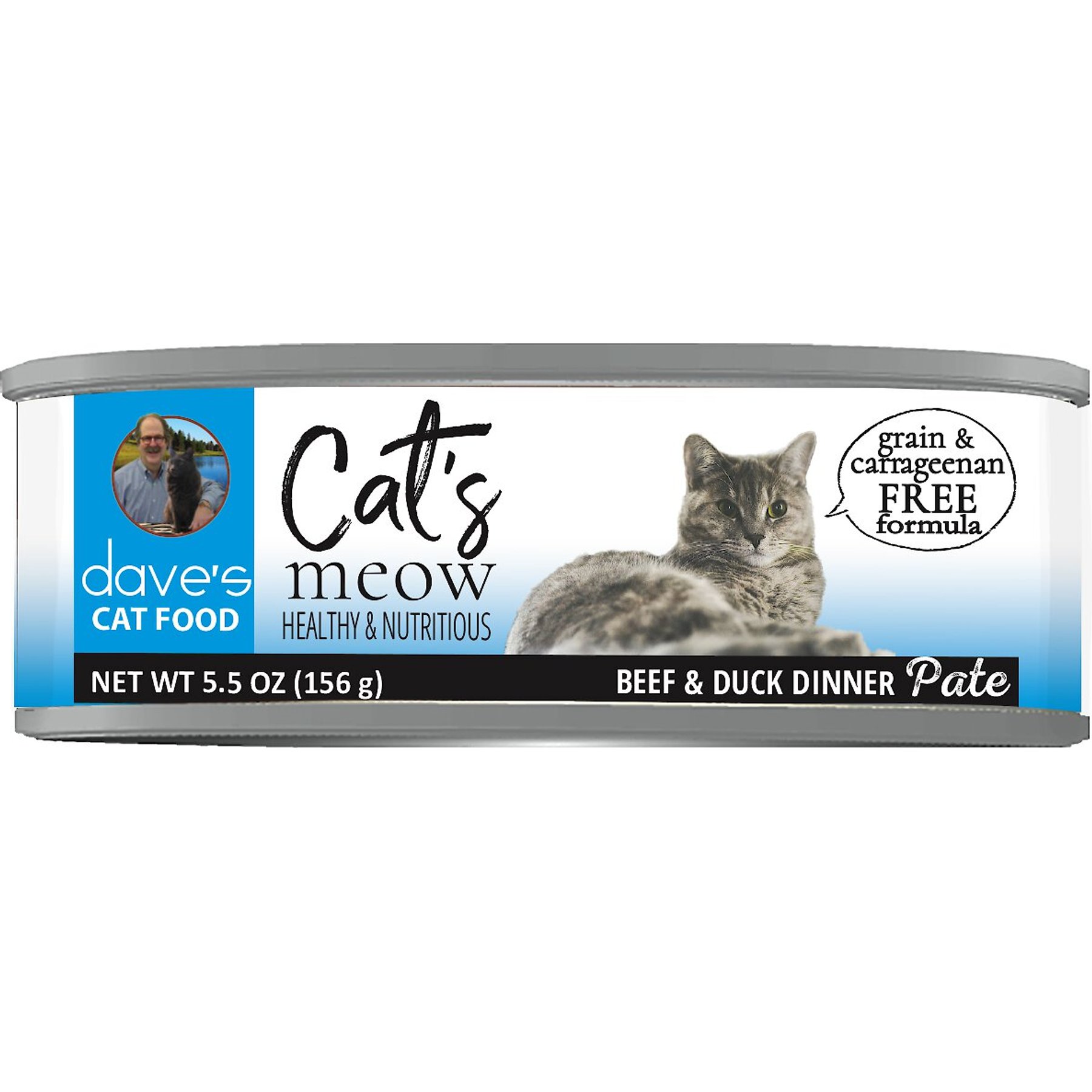 DAVE S PET FOOD Cat s Meow Beef with Duck Dinner Canned Cat Food