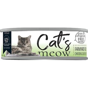 Dave's Pet Food Cats Meow Farmyard Blend Canned Cat Food, 5.5-oz, case of 24