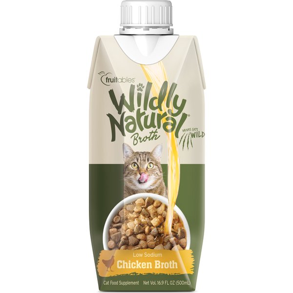 unsalted chicken broth for cats