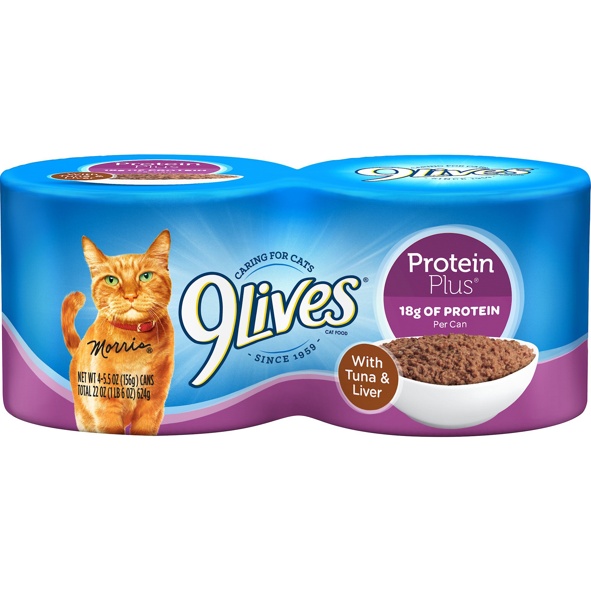 9 LIVES Protein Plus with Tuna Liver Canned Cat Food reviews