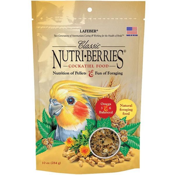 Lafeber Senior Bird Nutri-Berries Parakeet & Cockatiel Bird Food