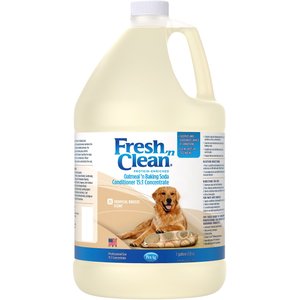PetAg Fresh 'N Clean Oatmeal 'n Baking Soda 15:1 Concentrate Dog Conditioner, 1-gal bottle
