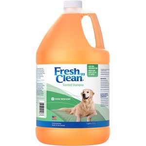 PetAg Fresh 'N Clean Scented Dog Shampoo, Classic Fresh Scent, 1-gal bottle