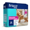 Frisco Disposable Female Dog Diapers, Small, 30 count