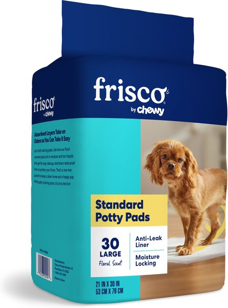 Frisco Dog Training Pads, 21 x 30-in, 30 count, Floral Scented slide 1 of 7