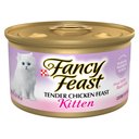 Fancy Feast Kitten Tender Chicken Feast Canned Cat Food, 3-oz, case of 24