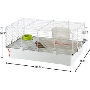 Ferplast Cavie 80 Guinea Pig Cage, Grey