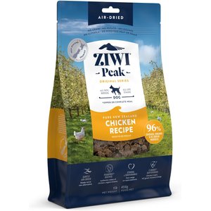 Ziwi Peak Chicken Grain-Free Air-Dried Dog Food, 1-lb bag