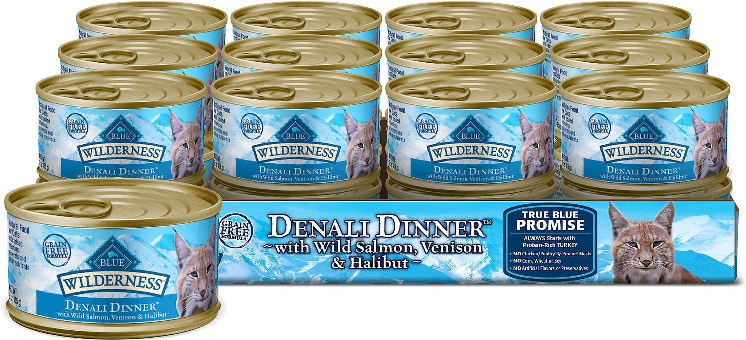 denali dinner cat food