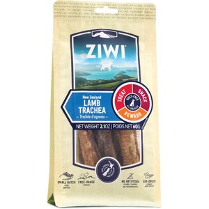 ZIWI Air Dried Lamb Trachea Dog Chews, 2.1-oz bag