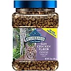 Blue Buffalo Wilderness Chicken Formula Crunchy Grain-Free Cat Treats, 12-oz tub