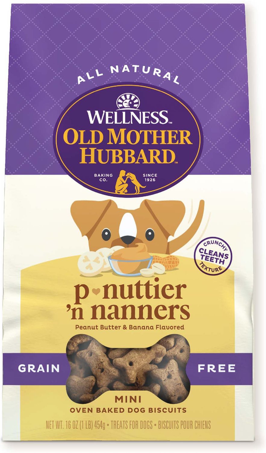 mother hubbard peanut butter dog treats