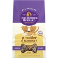 Old Mother Hubbard by Wellness Classic P-Nuttier 'N Nanners Grain Free Mini Oven-Baked Biscuits Dog Treats, 16-oz bag