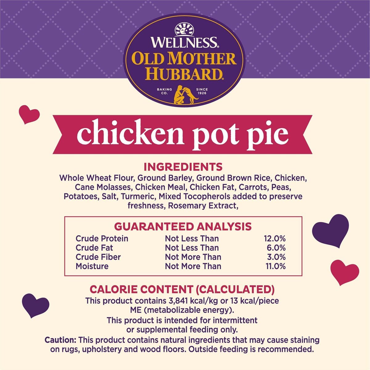 Old Mother Hubbard Limited Edition Chicken Pot Pie Dog Treats