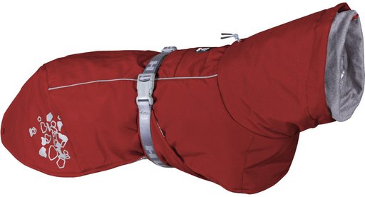 Hurtta Extreme Warmer Insulated Dog Parka, Lingon, 22-in