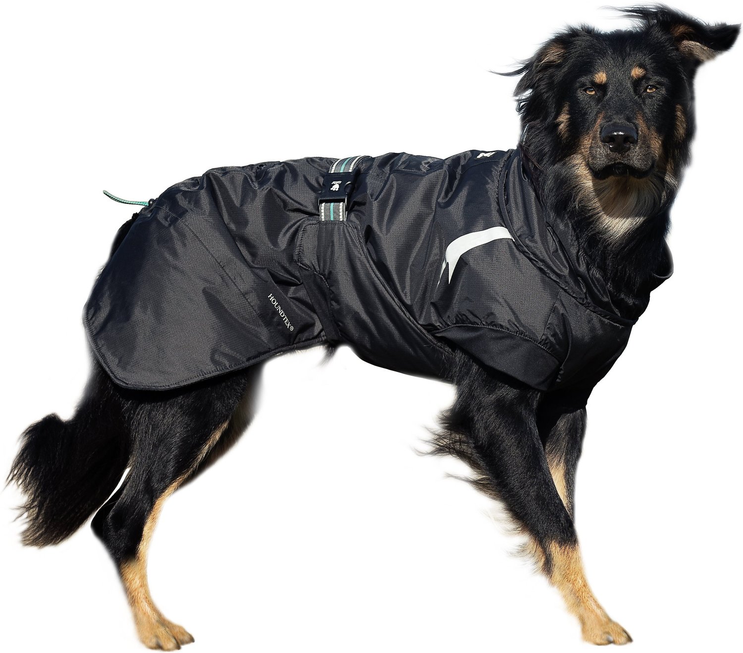 HURTTA Summit Insulated Dog Parka, Black, 10in