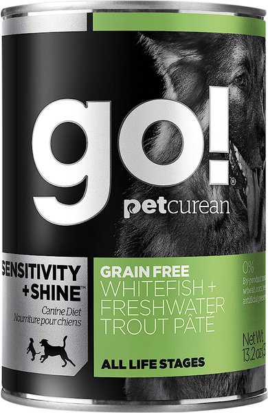 Petcurean go sensitivity and shine best sale