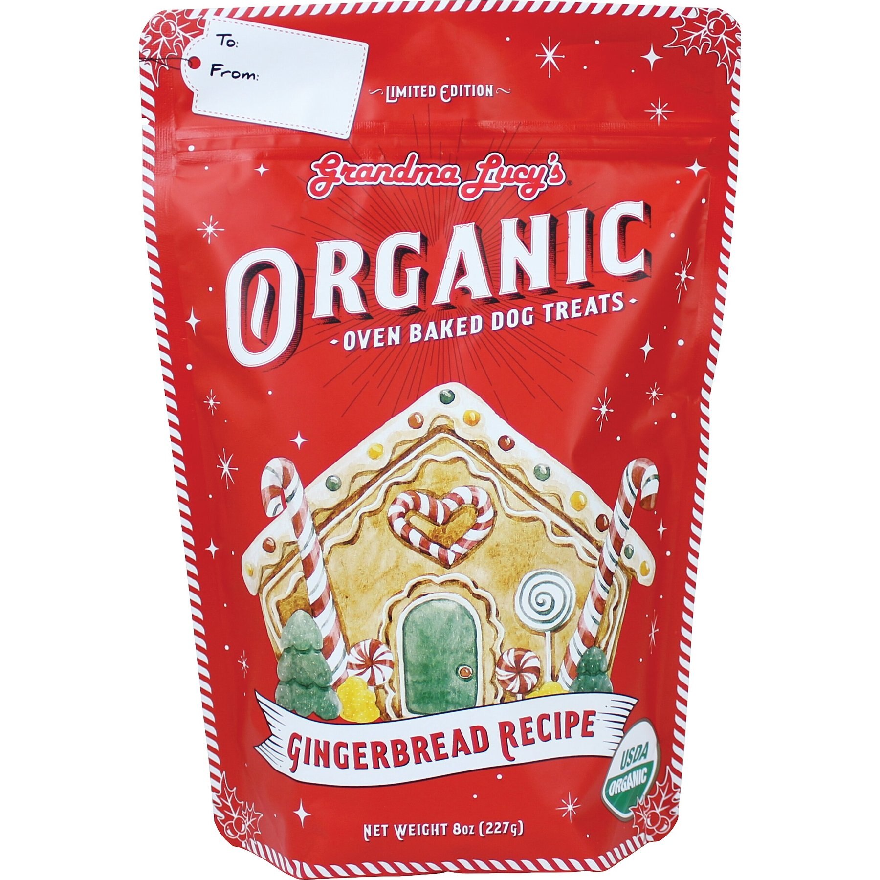 Grandma Lucy's Organic Tiny Tidbits Cinnamon Oven Baked Dog Treats