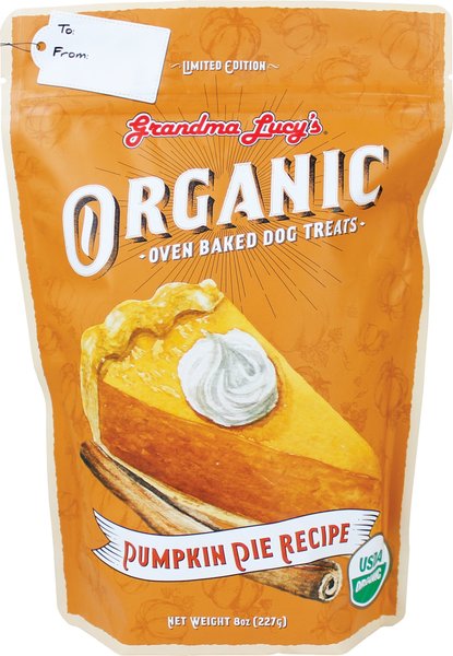 Grandma lucy's organic pumpkin sales dog treats