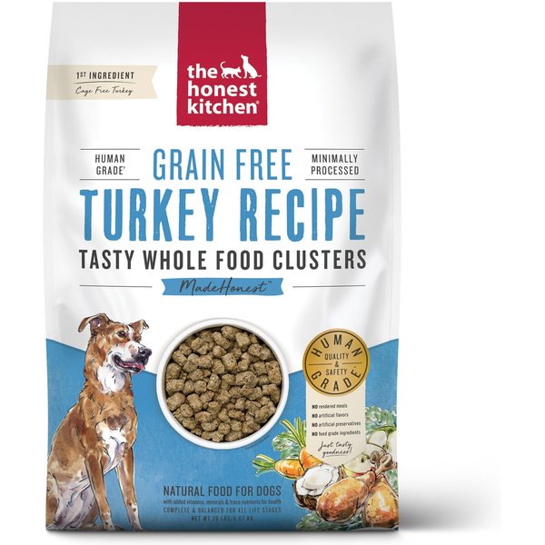THE HONEST KITCHEN Grain-Free Chicken Whole Food Clusters Dry Dog Food ...