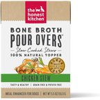 The Honest Kitchen Bone Broth POUR OVERS Chicken Stew Wet Dog Food Topper, 5.5-oz, case of 12