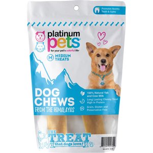Platinum Pets Dog Chews from the Himalayas Dog Treats, Medium