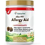 NaturVet Aller-911 Plus Antioxidants Soft Chews Allergy Supplement for Dogs, 180 count