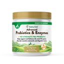 NaturVet Advanced Probiotics & Enzymes Plus Vet Strength PB6 Probiotic Powder Digestive Supplement for Cats & Dogs, 4-oz jar