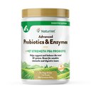 NaturVet Advanced Probiotics & Enzymes Plus Vet Strength PB6 Probiotic Powder Digestive Supplement for Cats & Dogs, 1-lb jar