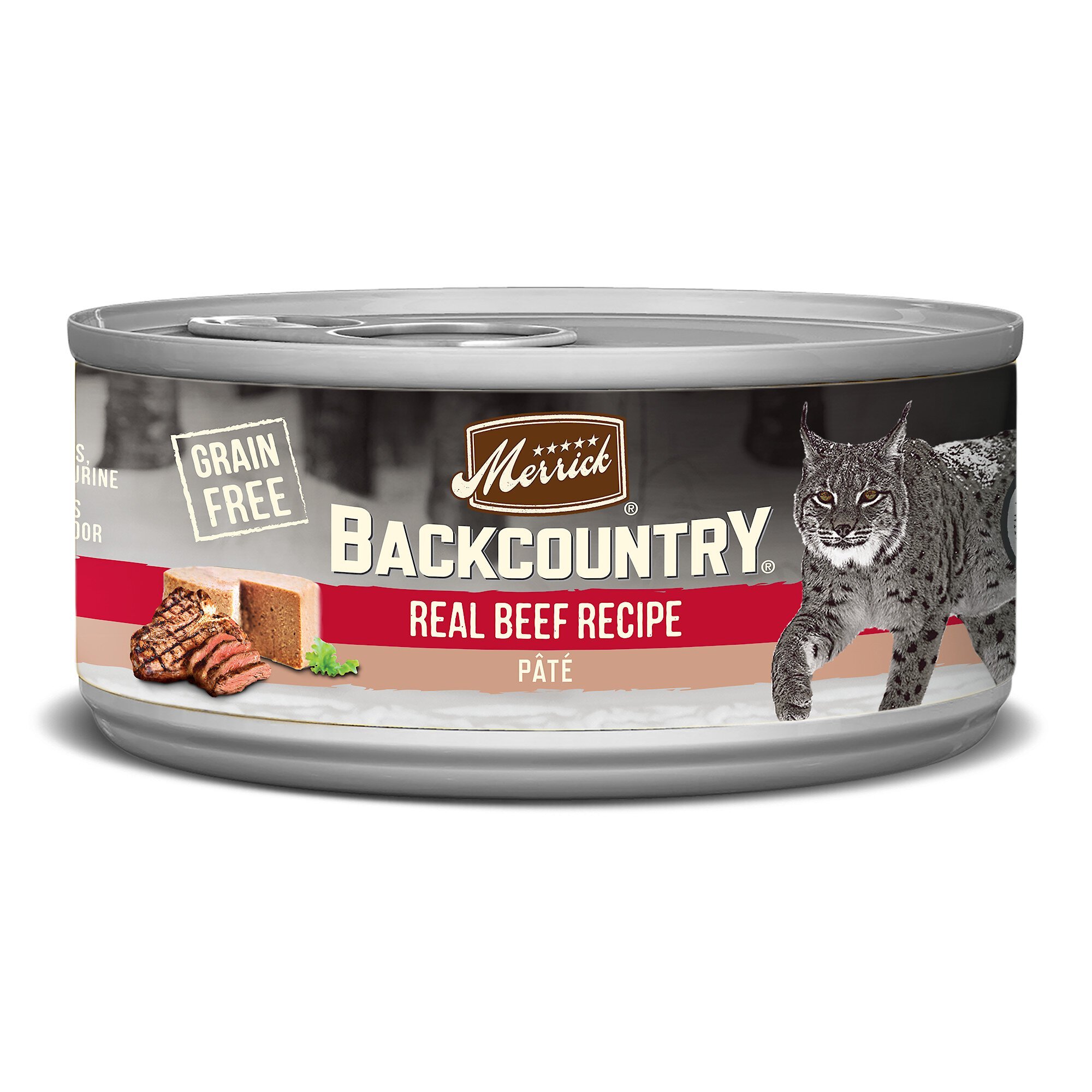 MERRICK Backcountry Grain Free Beef Pate Canned Cat Food reviews