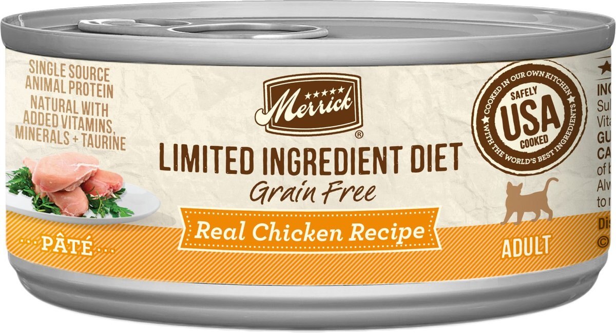 MERRICK Limited Ingredient Diet GrainFree Real Chicken Pate Recipe