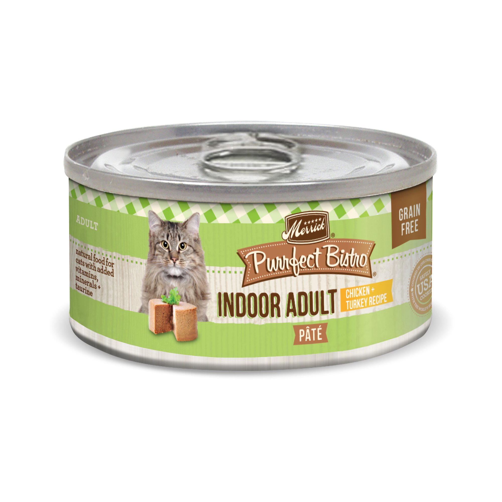 MERRICK Purrfect Bistro Indoor Adult Chicken Pate Grain Free