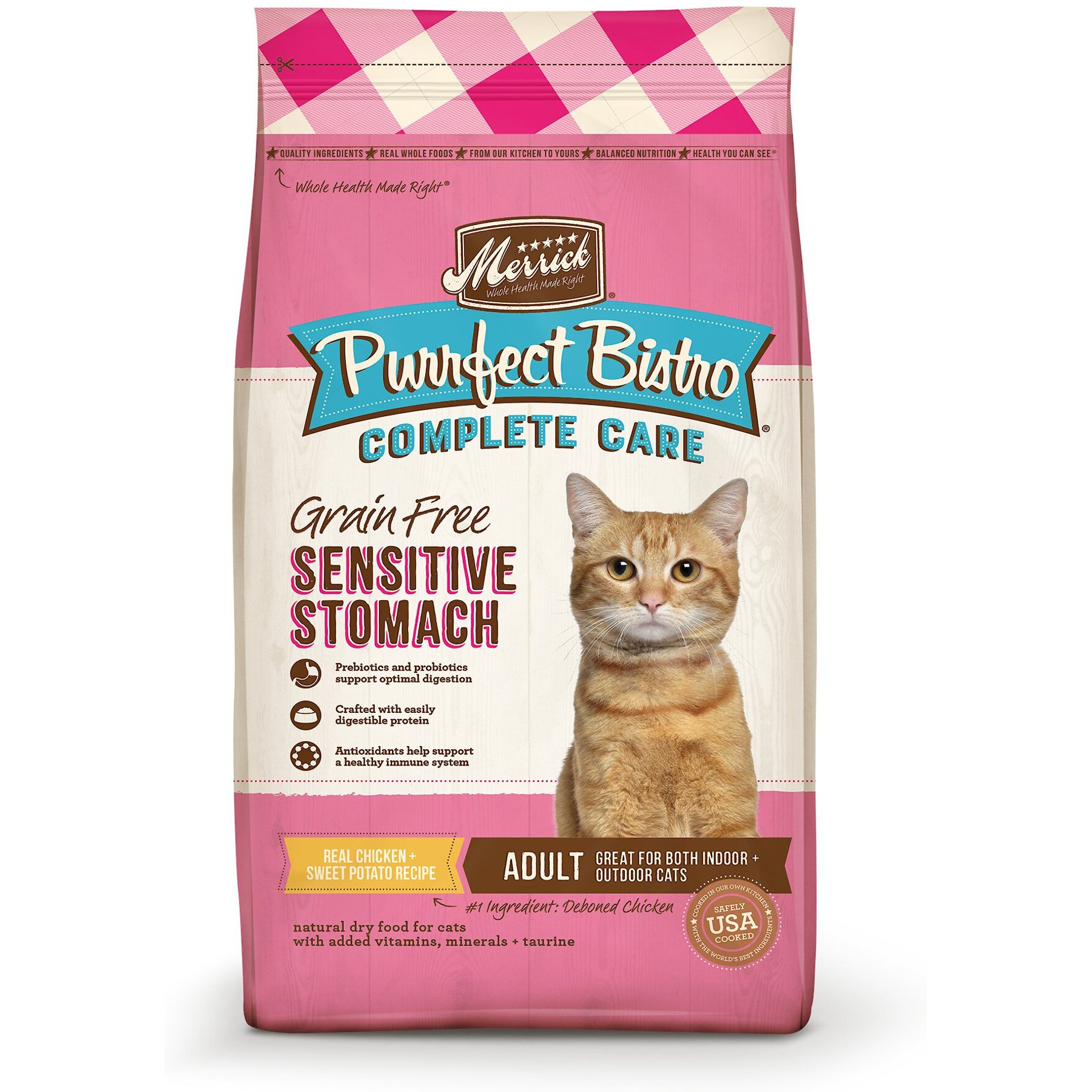 MERRICK Purrfect Bistro Complete Care Grain Free Sensitive