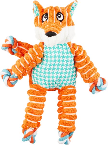 KONG Floppy Knots Dog Toy Medium/Large Fox