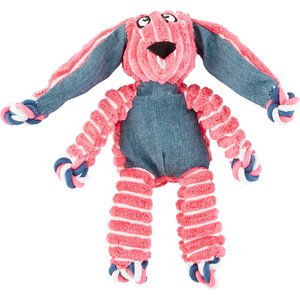 Outward Hound Fetchtablez Carrot Plush Squeaky Dog Toy - Stuffed Crinkle  Pet Toy