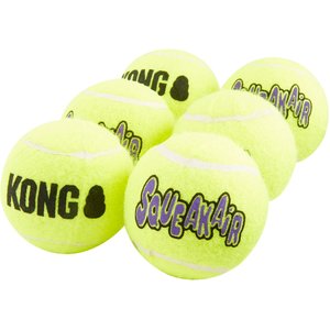 SqueakAir Balls Packs Dog Toy, 6 count