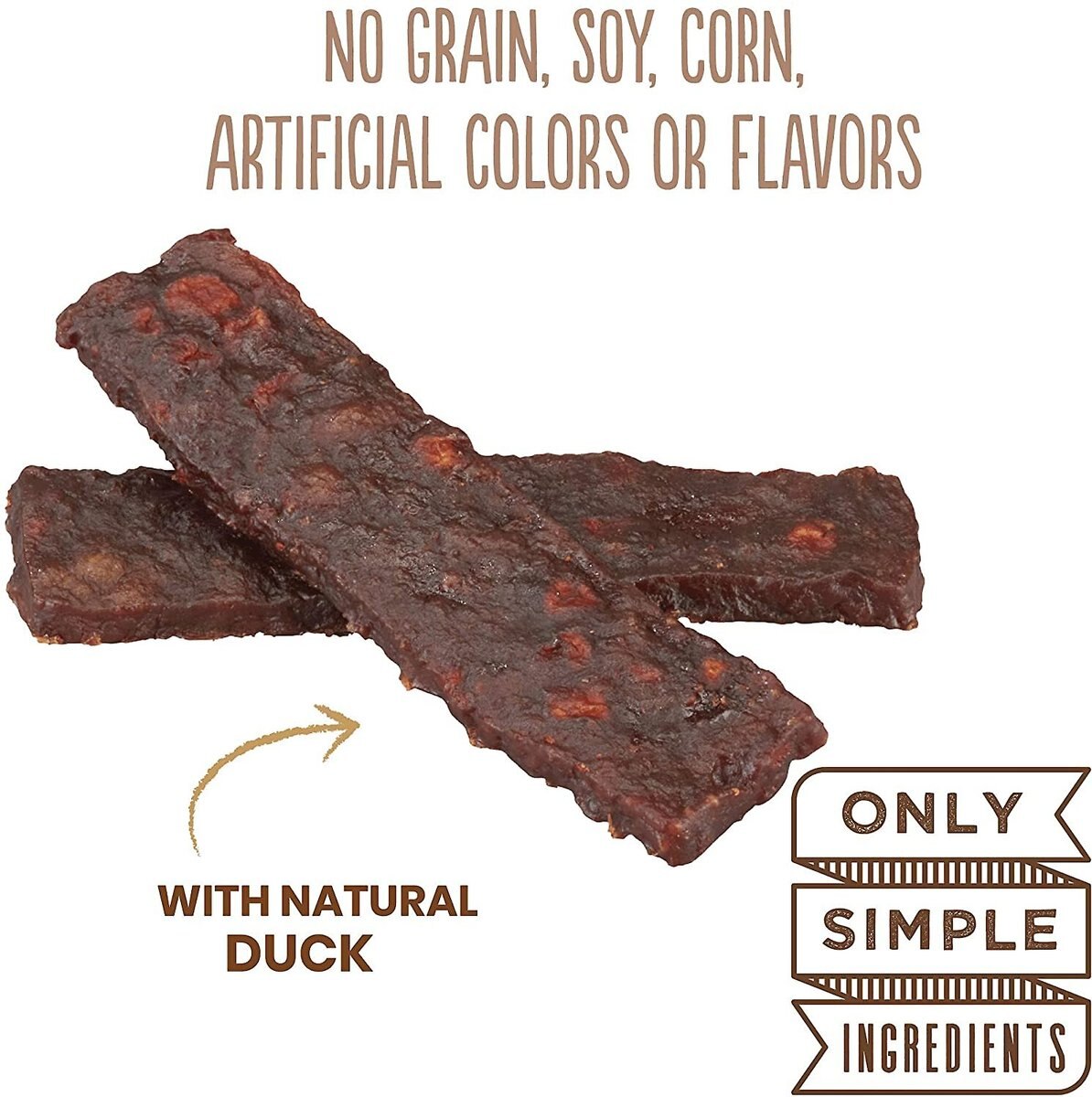 Cloud Star Wag More Bark Less Turkey & Cranberry Recipe Grain-Free Jerky Dog Treats