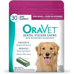 Orders dental treats for dogs bad breath