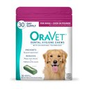 OraVet Hygiene Dental Chews for Large & Giant Dogs, over 50-lbs, 30 count