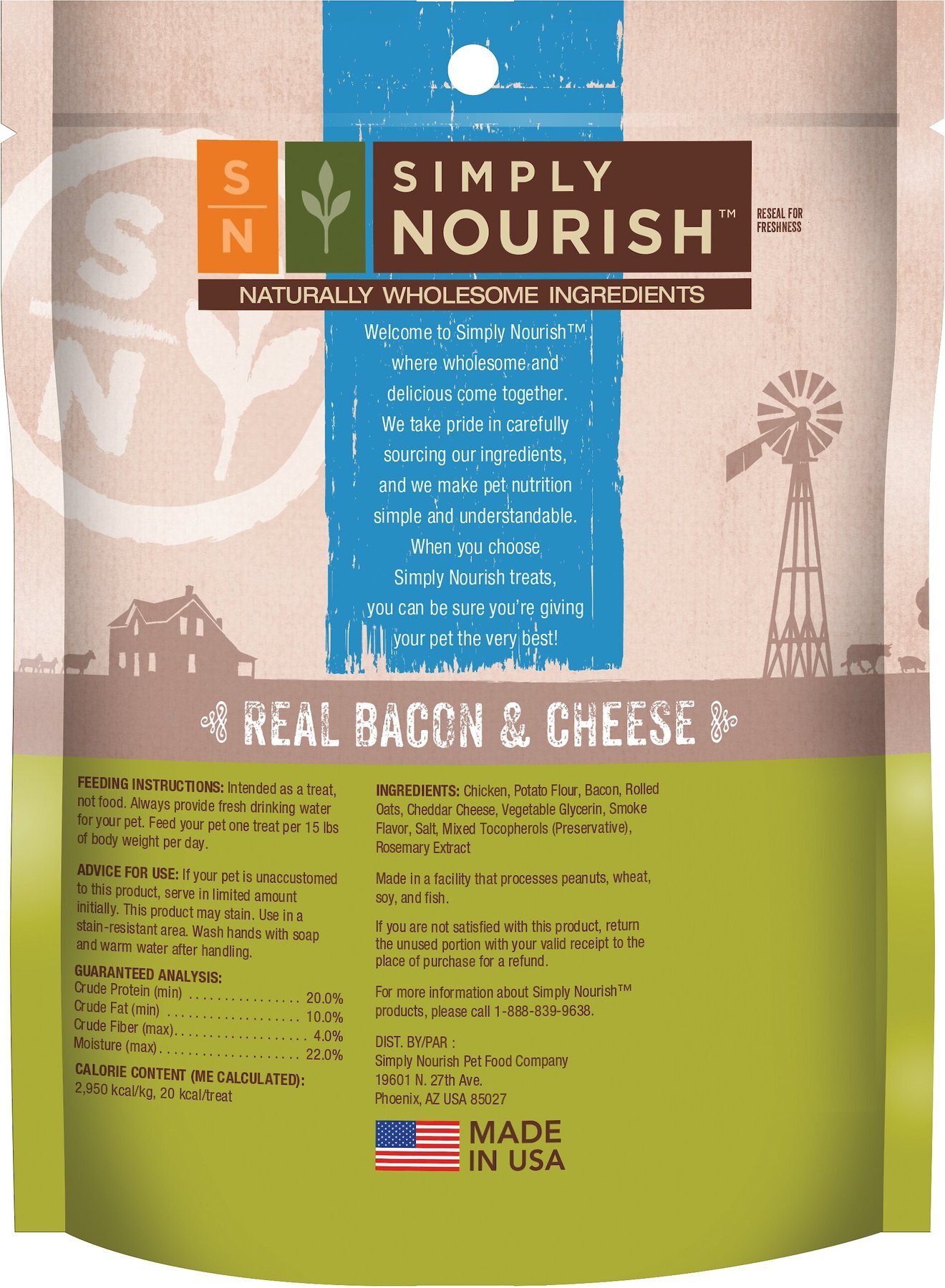 simply nourish bacon and cheese