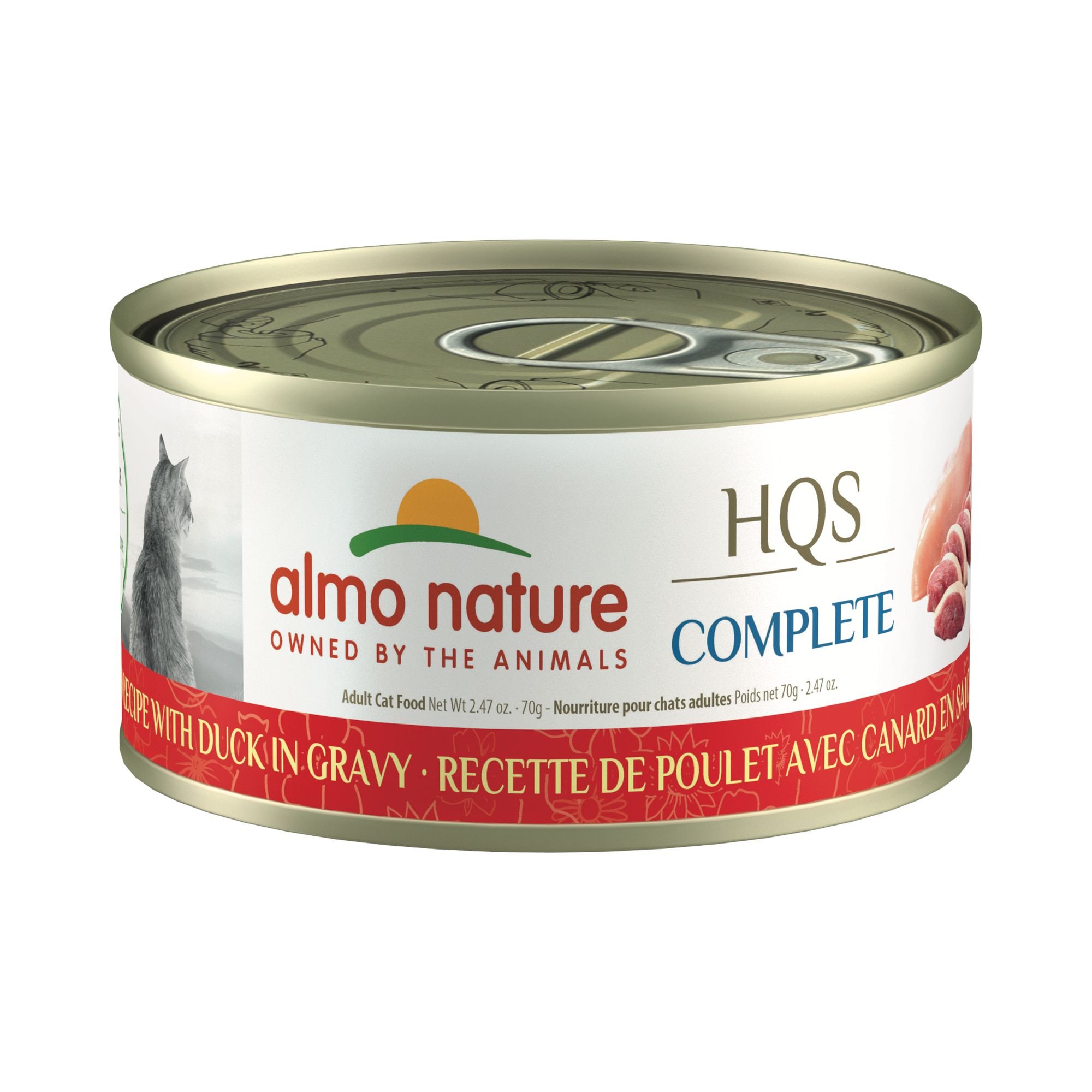 ALMO NATURE HQS Complete Chicken with Duck Grain Free Canned Cat