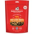 Stella & Chewy's Beef Liver Freeze-Dried Raw Dog Treats, 3-oz bag