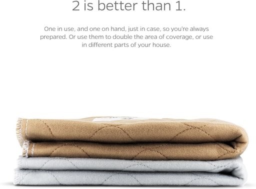 Pet Parents Pawtect Pads Washable Dog & Cat Pee Pads, 2 count, 18x24-in