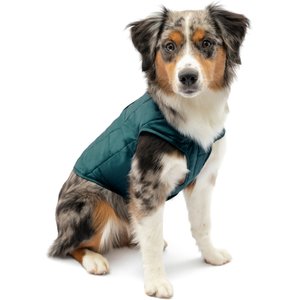 Kurgo Loft Reversible Insulated Dog Quilted Coat, Ink Blue, X-Small