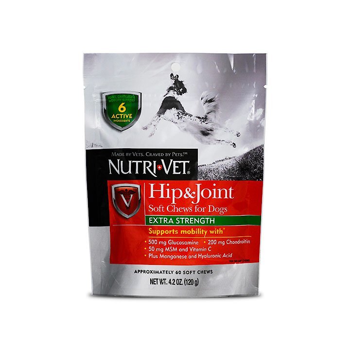 How many calories are in each Nutri Vet Hip and Joint Extra Strength