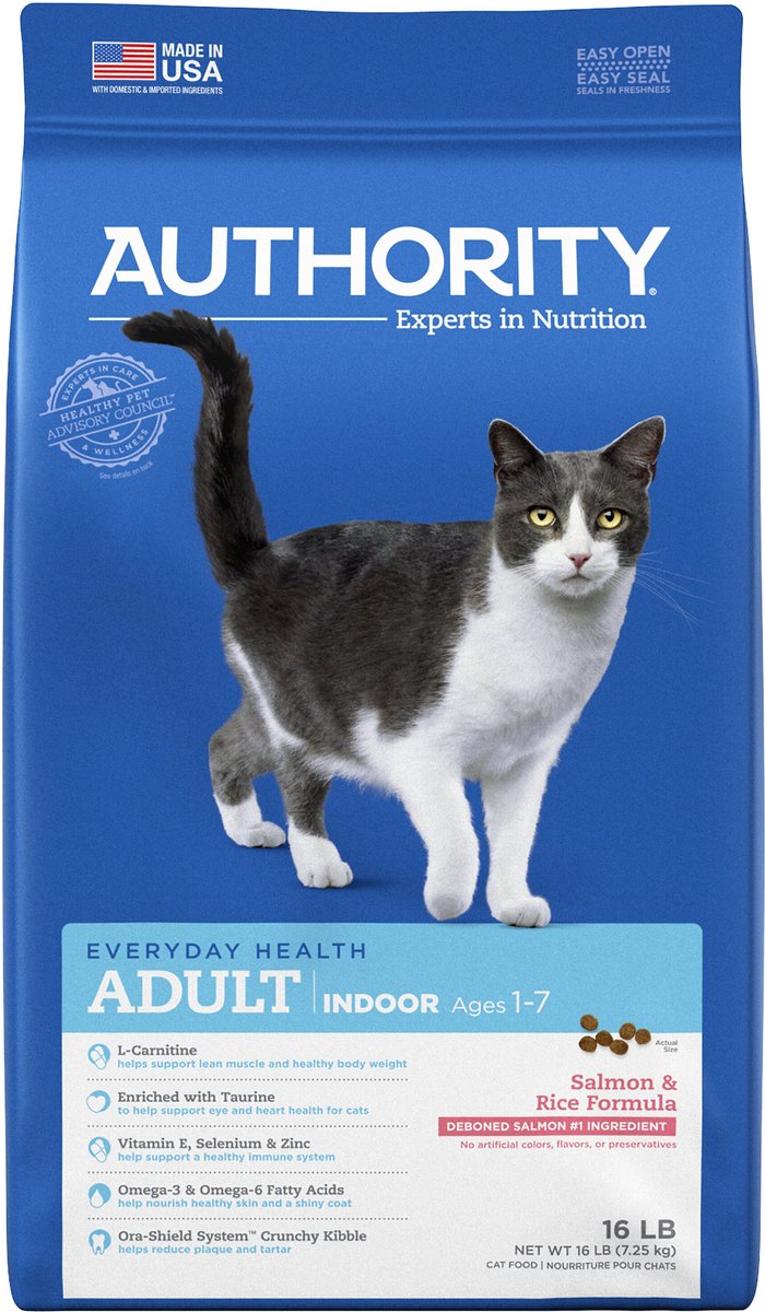 authority salmon cat food