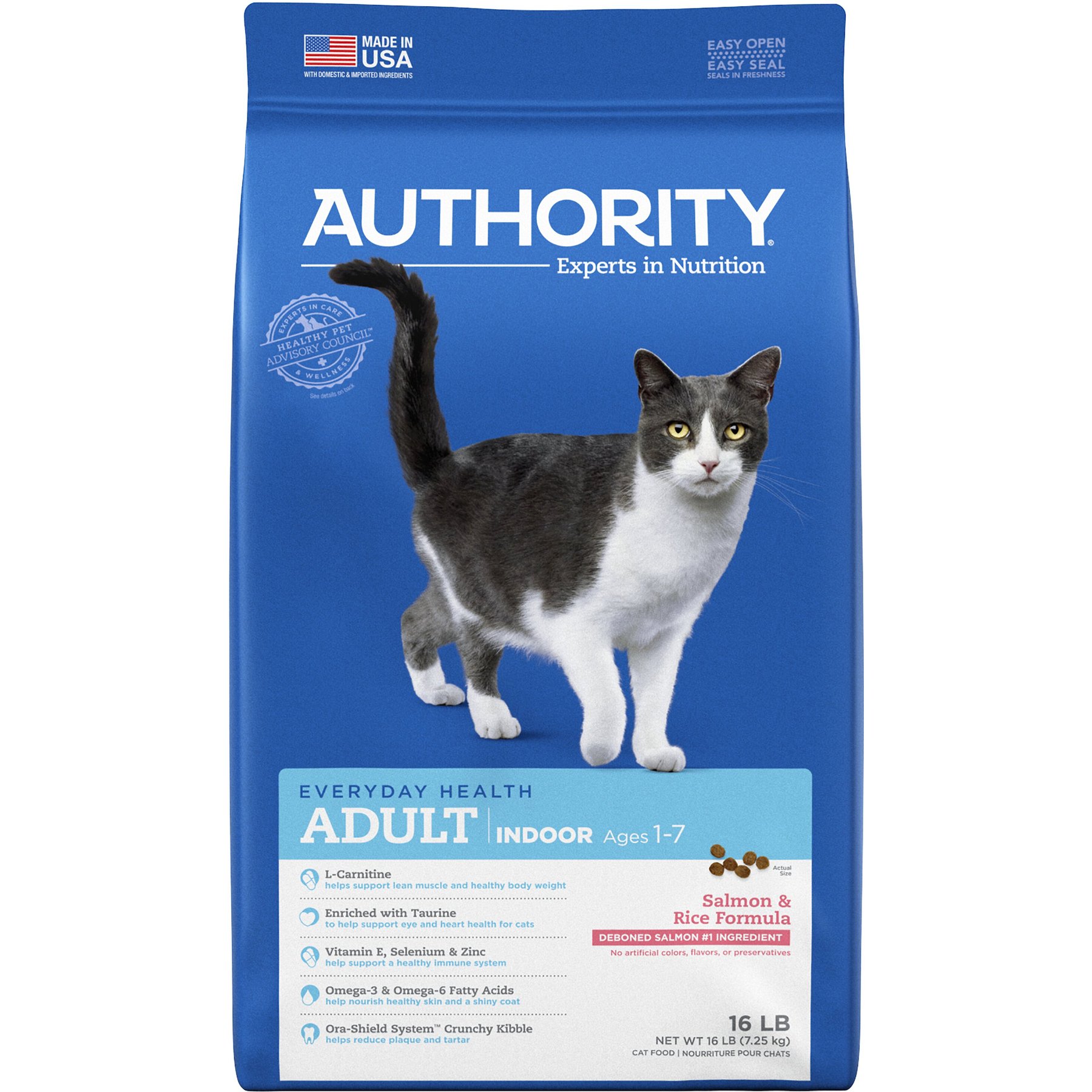 Authority cat food walmart best sale