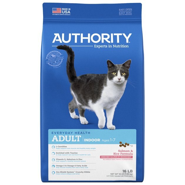 authority salmon cat food