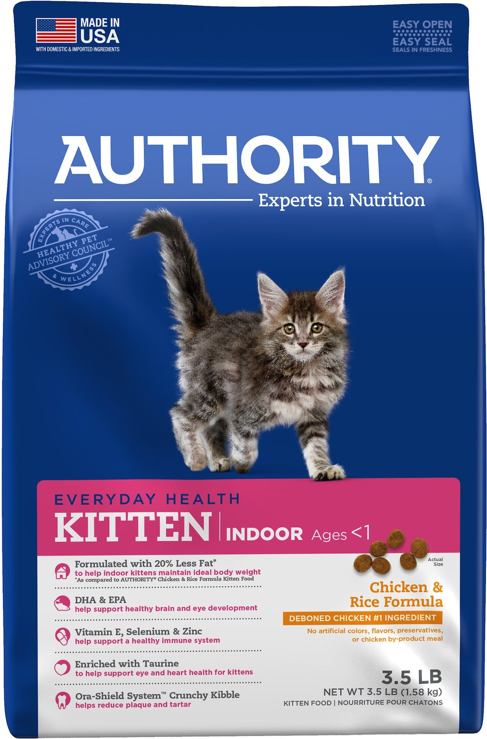 authority kitten food chicken and rice