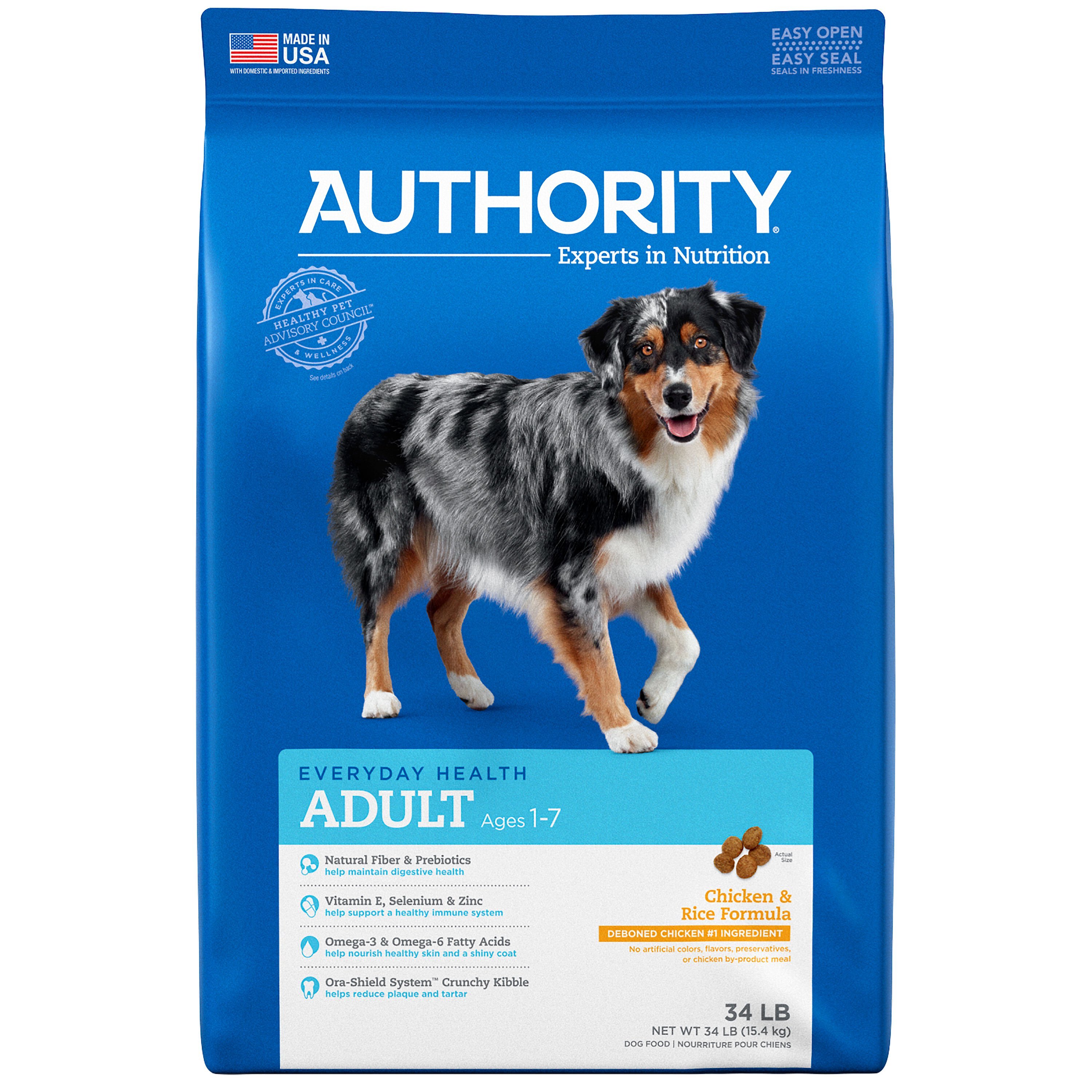 Authority skin and shop coat dog food reviews